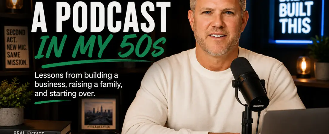 Why I Started a Podcast in My 50s