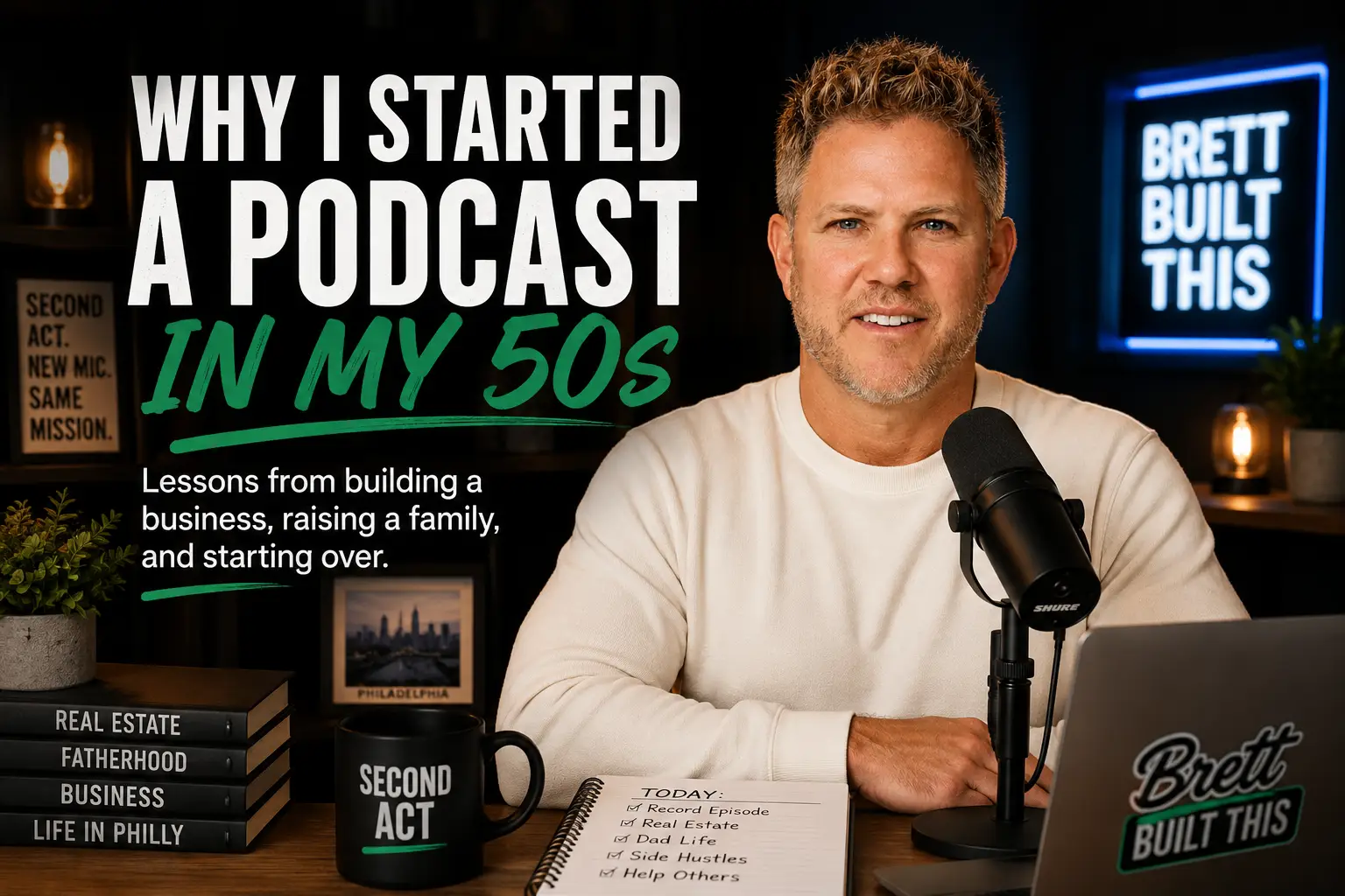 Why I Started a Podcast in My 50s